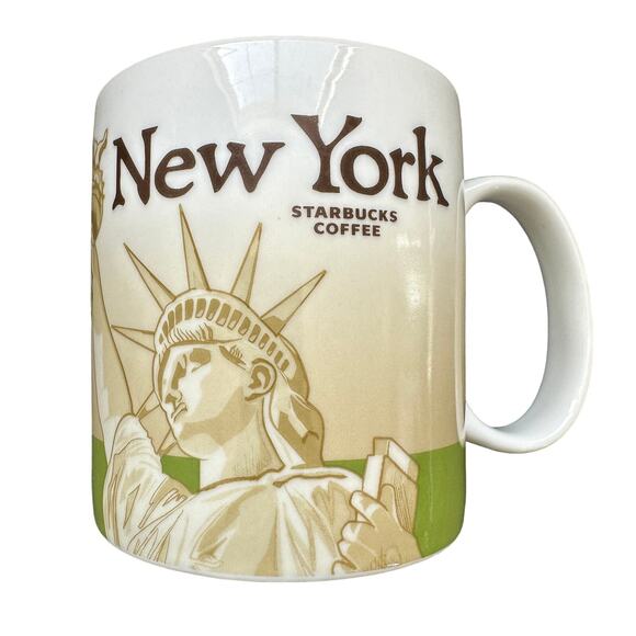 Starbucks Other - STARBUCKS | New York Coffee Mug Statue of Liberty Collector Series 2008 | 16 oz.